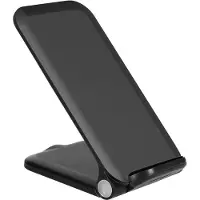 Akashi ALTSTDWIRL15W, Drinnen, USB, Kabelloses Aufladen, Schwarz