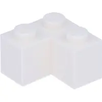 LEGO : 50 Stück Eckstein 2x2, Weiß