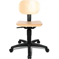 Topstar Arbeitsdrehstuhl "TEC 11" aus Holz