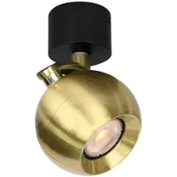 ITALUX Strahlerlampe LAFIN SPL-45379-1R-BK-GD