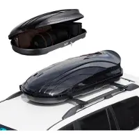 StarTech.com Dachbox Gepäckbox 340L - Abschließbarer Dachkoffer für SUVs - Dachkoffer mit Sicherheitsverschluss - Gepäckträger für Reisen