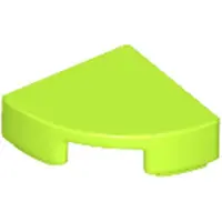 LEGO 1x1 Fliesen Rundecke 25269 - 250 Stück Lime