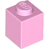 LEGO 250 Stück , Teile Nr. 3005 in Hellrosa (Bright Pink)
