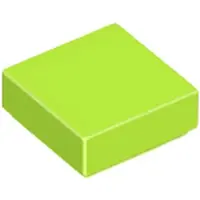 LEGO 1x1 Fliesen 3070 - 250 Stück Lime