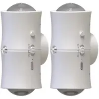 StarTech.com LED Nachtlicht - Wandleuchte mit Bewegungssensor - Wiederaufladbar - RGB Stimmungslicht - Dimmbar - Magnetische Montage - Weiß