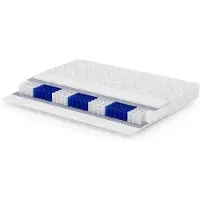 Beautysofa Matratze medizinische 140x200 cm MEDIRO FORM, Taschenfederkern H2, 7 Zonen, 19 cm Höhe