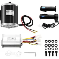StarTech.com Elektromotor Umbausatz - 36V DC Umrüstkit - 800W Reinkupfermotor - Stufenlose Drehzahlregelung - Gasgriff - Schwarz