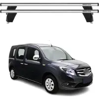 Menabo Dachträger Grundtäger für Mercedes Citan W415 2012-2021 75kg Alu Grau 2x