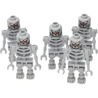 LEGO 5x Roboter-Skelette