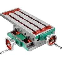 StarTech.com Fräsarbeitstisch - XY Kreuztisch - X‑Verfahrweg 230 mm - Y‑Verfahrweg 110 mm - 10T T‑Nuten‑Schraube - Lochabstand 17,5×15 cm - Manuell, horizontal - Rot