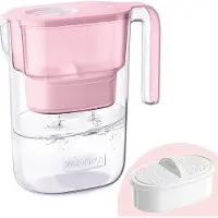 Waterdrop Elfin Kühlschrank Wasserfilter Krug mit 1 x 90 Tage Filterpatrone, reduziert Fluorid, Chlor und mehr, 2,5 L, NSF-, BPA-frei