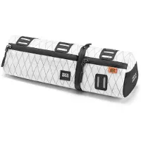 RockBros 4-in-1 Fahrradtasche Doppeltasche Lenkertasche Rahmentasche Wasserabweisend und Robust, Bike Bag Multifunktion Tasche 2L Weiß