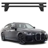 Menabo Dachträger Grundträger für BMW 4er G26 Gran Coupe 2020-25 ABE Alu Schwarz