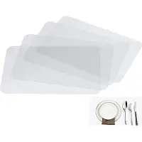 Merkloos Transparente Placemat - Heat Resistant - Durable - 1 Piece - PP - 45 x 30 cm