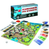 Dino Bikes Brettspiel: Trucking in Europa