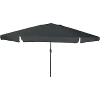 Syfax Garten-Sonnenschirm Anthrazit 394 x 394 x 248 cm