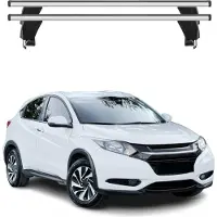 Menabo Dachträger Grundtäger für Honda HR-V 2015-2021 50kg Alu Silber 2 tlg