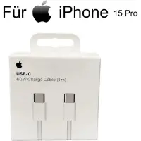 Apple iPhone 15 Pro 60W USB‑C auf USB-C Ladekabel (1 m)