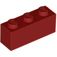 LEGO 50 Stück 3622 Stein Brick 1x3 Part Basic Steine 50 Dunkelrot