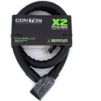 Contec Panz.Kab.Schl.Powerloc 25 mm X 120 cm, Schwarz