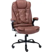 vidaXL Möbel Bürostuhl Hellbraun Wildleder-Optik - Bürostühle 20576