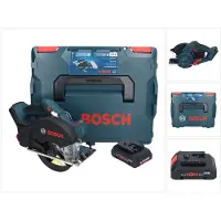 Bosch GKM 18V-50 Professional Akku Metall Handkreissäge 18 V 136 mm Brushless + 1x ProCORE Akku 4,0 Ah + L-Boxx - ohne Ladegerät