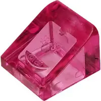 LEGO : 100x Schrägstein/Slope in Trans-Dark Pink