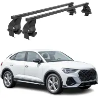 Menabo Dachträger Grundtäger für Audi Q3 F3 Sportback 2019-2025 Schwarz Stahl 2x