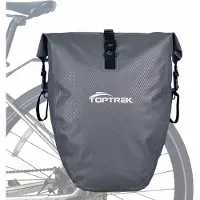 Sonstiges Toptrek Fahrradtasche Gepäckträger Wasserdicht 23-28L Grau