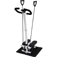 OEM Fitness-Stepper, höhenverstellbar, Echtzeitüberwachung,Schwarz