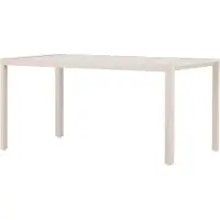 Furnlux Classic FURNLUX Esstisch Für Den Aussenbereich Giardini Beige 85cm / Hauptfarbe: Beige / Abmessungen: 85 x 150 x 72 cm