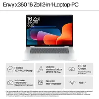 HP ENVY x360 16-ac0473ng, Intel Core Ultra 7, 40,6 cm (16"), 1920 x 1200 Pixel, 16 GB, 512 GB, Windows 11 Home