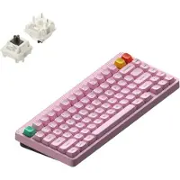NUPHY Node 75 Kabellose Mechanische Tastatur High-Profile QWERTY US / Light Pink / Brown Max
