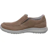 Jomos Campus Slipper in Übergrößen Braun [D2C]322384 12 240 große Herrenschuhe, Größe:46