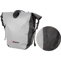 PowerSmart Wasserfest Fahrradtasche 25 Liter Universell für jedes Fahrrad Trolley, Seitentasche, Fahrrad Tasche, Gepäckträger Tasche