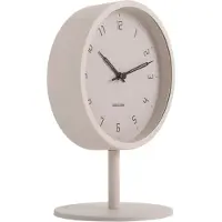 Karlsson - Tischuhr Stark - Grau - Ø15cm