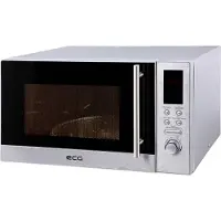 Ecg MTD 231 S | Mikrowelle | Countertop (placement)| 23 l | 800 W | Knöpfe | Drehregler | Edelstahl | 27 cm |