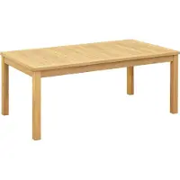 Syfax Couchtisch Helles Akazienholz 110 x 60 x 45 cm