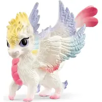 Schleich BAYALA Regenbogen Babydrache, 5 Jahr(e), Unicorn / Pegasus, Unicorns & Fairies, Beige, Blau, Grün