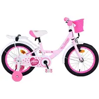 Volare Ashley Kinderfahrrad - Mädchen - 16 Zoll - Rosa