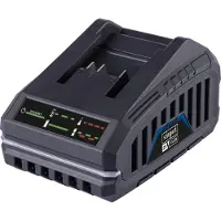 Scheppach Ladegerät SBC2.4A | 2,4 A für Li-Ionen-Akkus | 230 – 240 V | 65 W | geeignet für IXES 20-Volt-Serie