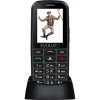 Evolveo EasyPhone EG, Balken, 6,1 cm (2.4"), Bluetooth, 900 mAh, Schwarz