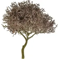Viana Künstlicher Korallenzweig Gefrostet Winterdeko Weihnachtsdekoration Glitter Ø23cm