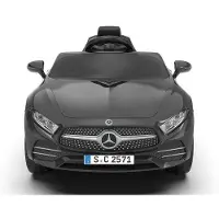 Es-toys Elektro Kinderfahrzeug Mercedes CLS350 mit Ledersitz und EVA Reifen