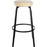 CLP Barhocker Kamari Kunstleder - creme