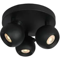 ITALUX Strahlerlampe LAFIN SPL-45379-3R-BK