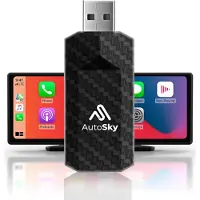 AutoSky Wireless CarPlay Adapter – Pro Slim