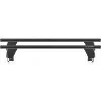Menabo Delta Black | Dachträger Lancia - Delta III 2008-2011 - Aluminium - Länge 137 cm - Tragkraft 50 kg - 2er-Pack