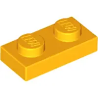 LEGO 3023 Helles Hellorange (Bright Light Orange) 100 Stück