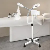 StarTech.com 2-in-1 Gesichtsgerät - Gesichtsdampfer + 5x Lupenlampe - Ozon - Heißer Dampf 45–50 °C - Netzbetrieb - EU-Stecker -